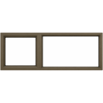 Window Aluminium 26Mm Case 1.5 X 600 Brz Budget