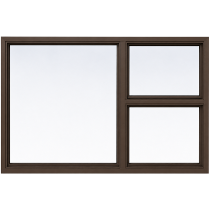 Window Aluminium 26mm Case 1.8 X 1.2 Brz Right Bgt