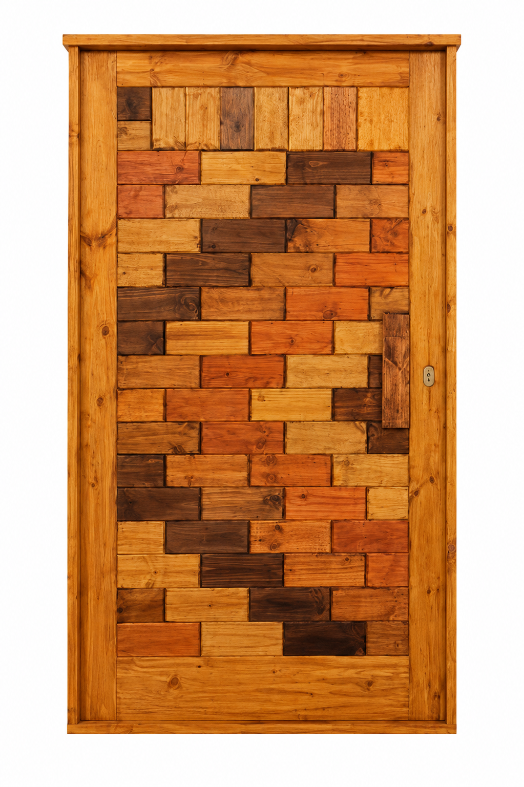 piovt msm sleeper Door Msm Pivot Combo Pine Sleeper - Image 1