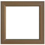 Window Aluminium 26Mm Case 600 X 600 Brz Obs