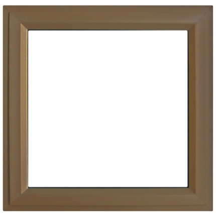 Window Aluminium 26Mm Case 600 X 600 Brz Obs