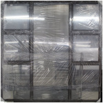 Window Aluminium 26mm Case 2.1 X 2.1 Brz P4Tt Bgt