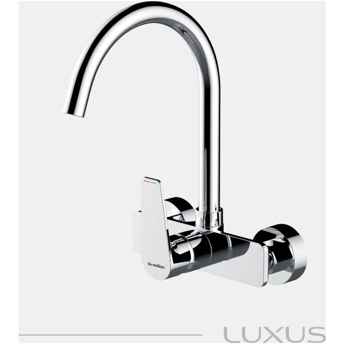 Blu-Motion Luxus Sink Mixer Wall Type Bm84456 | Build It DTM