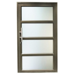 door aluminium pivot 1200 x 2090 horizontal br