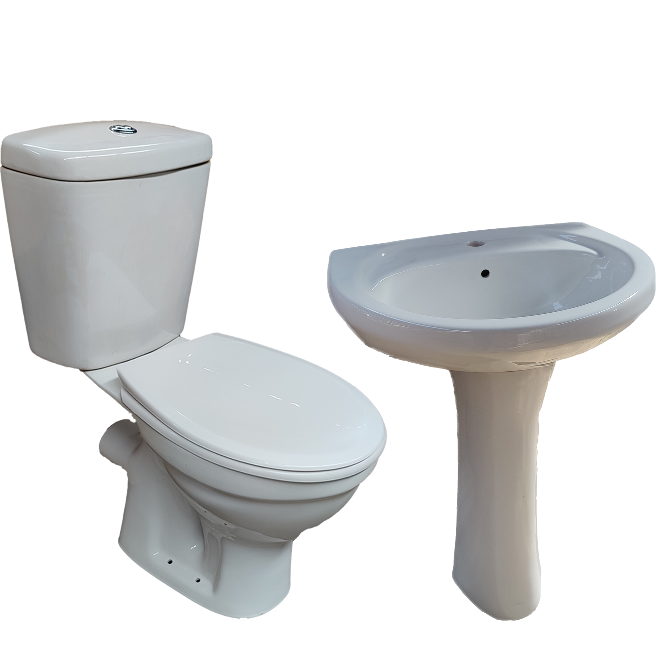 Toilet Set 6Pcs Golf White Irani Tf - Featured Image IRANI 6 Piece