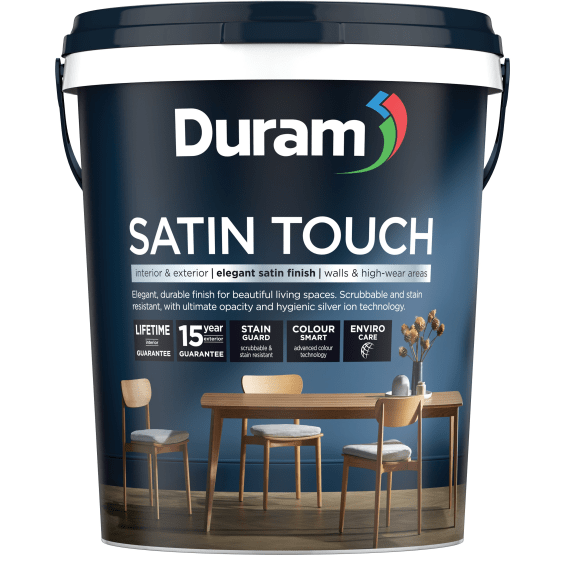 Duram Satin Touch 20L White - Featured Image SatinTouch White 20L f5aa40