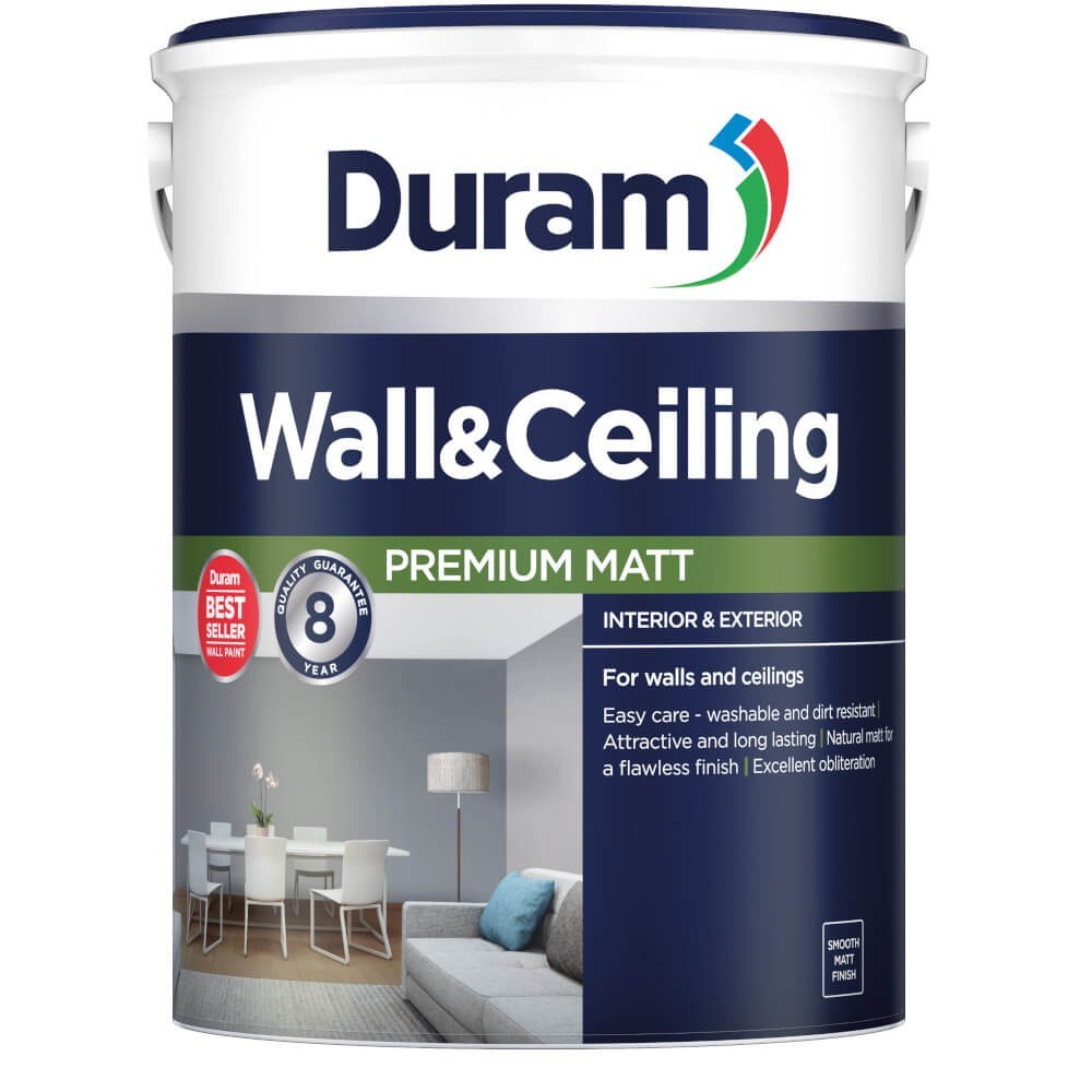 Duram W & C 5L Dune - Featured Image duram wall ceiling white 5l
