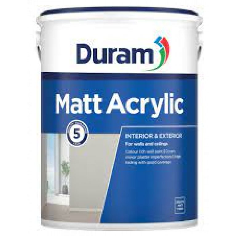Duram Matt Acrylic Pva 5L Cloud Cover Build It DTM