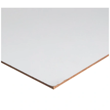 BOARD MASONITE WHITE 1.8 x 2.7 x 3.2mm