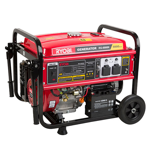 Ryobi Generator 6800W Petrol - Featured Image RG 6900ka