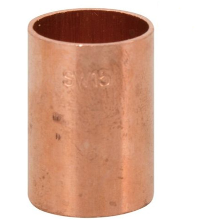 COUPLER STRAIGHT COPPER x COPPER 15mm SLIP