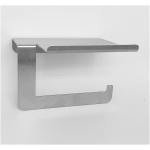 Single toilet roll holder without paper