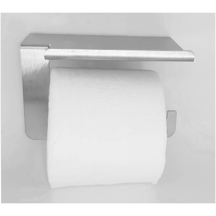 Single toilet roll holder