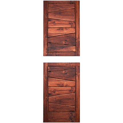 Door Msm Pine Stable Zig Zag