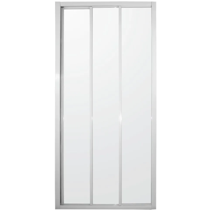 Shower Door Tri Cg 900 X 1800 White