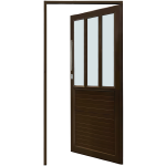 Door Aluminium Rs Full 3 Panel Right Budget