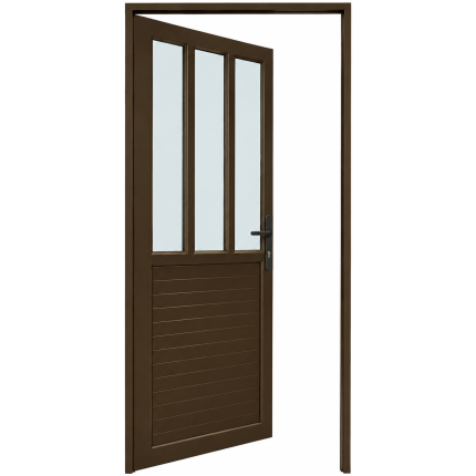 Door Aluminium Rs Full 3 Panel Left188 1L Budget