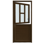 Door Aluminium Rs Stable 4 Panel Left Budget