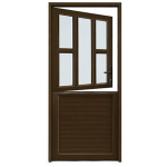 Door Aluminium Rs Stable 5 Panel Left Budget