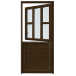 Door Aluminuim Rs Stable 5 Panel Right Budget