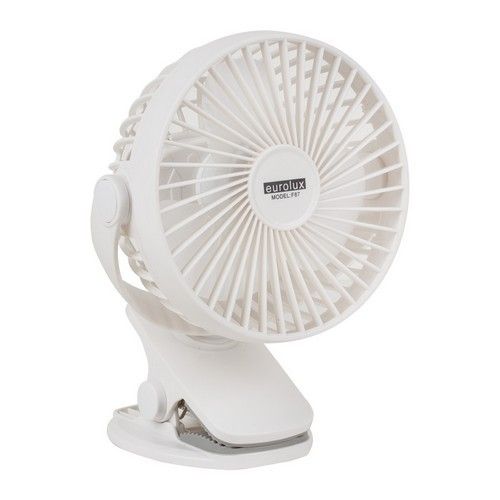 Fan Eurolux Rechargeable Portable Mini Clip-On - Featured Image elx f87