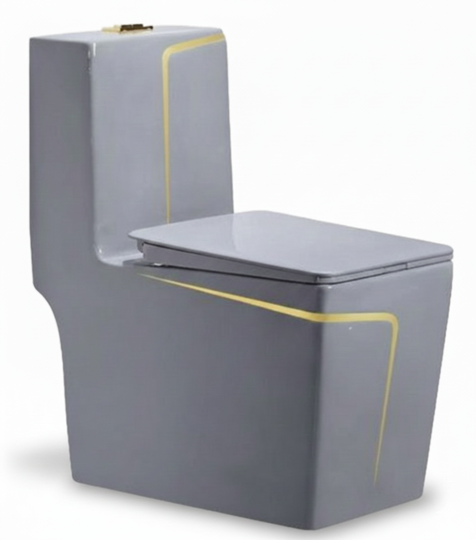 Toilet Set 4Pcs Rs Grey Gold Rubicon - Featured Image Gemini Generated Image 6mkhza6mkhza6mkh