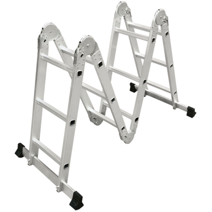 Ladder Alu Multi Purpose 4X3 12Steps