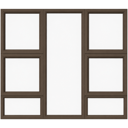Window Aluminium 26mm Case 2.1 X 2.1 Brz Ubttd2121