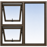 Window Aluminium 30.5 Case 1.5 X 1.2 Ptt1512B