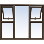 Window Aluminium 30.5 Case 1.5 X 900 Ptt159B