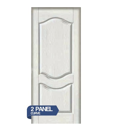 Door White 2 Panel Curve Deep Moulded Safedor - Featured Image dm2pc 1