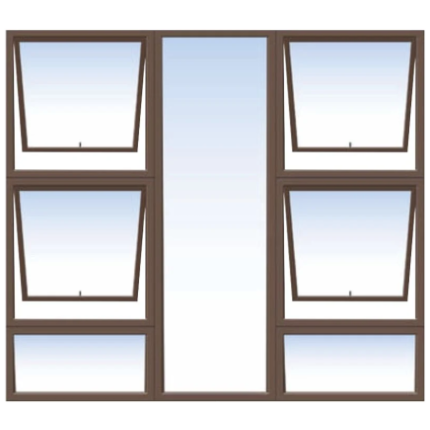 Window Aluminium 26mm Case 2.1 X 2.1 Brz Ubttd2121
