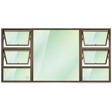 Window Aluminium 26mm Case 2.4 X 1.5 Brz P4tt2415