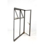 steel window frame side hung