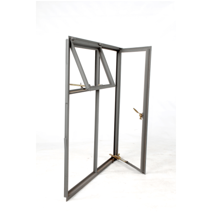 steel window frame side hung