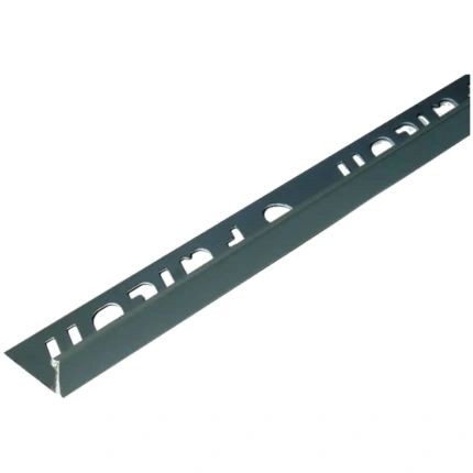 Powder Coat Grey Straight Edge 12mmFTET0161