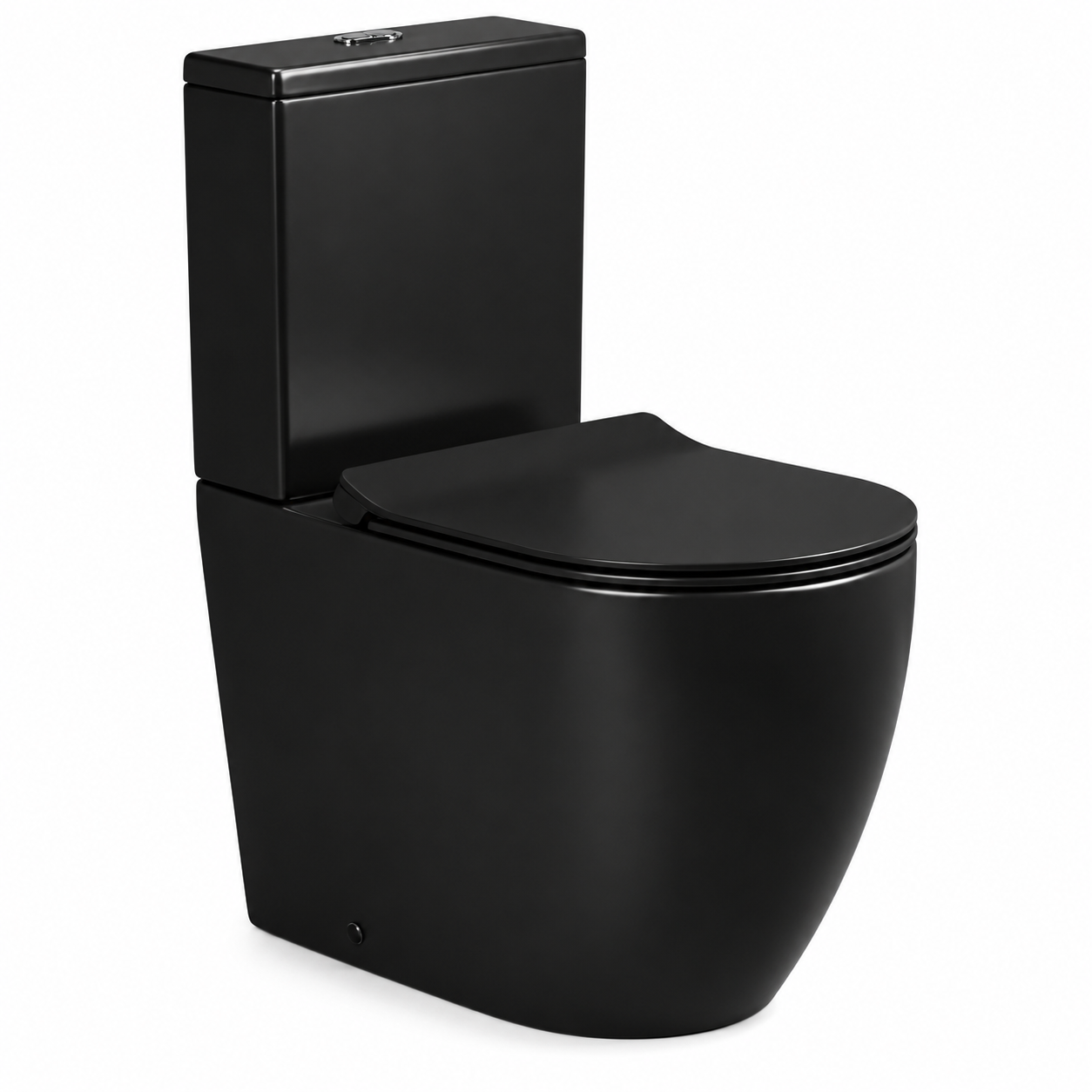 Toilet Set 4Pcs Rs Luxus Matt Black Toilet Set 4Pcs Rs Luxus Matt Black - Image 1