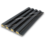 WPC wall panel 160 x 2400 x 20mm marble black