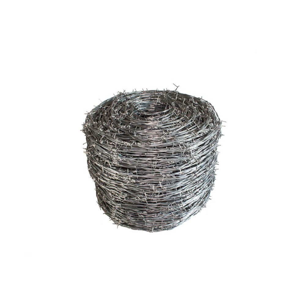 Barbed Wire 10Kg x 2.2mm D/Strand - Featured Image barbed wire double strand 25mmx25k x270m
