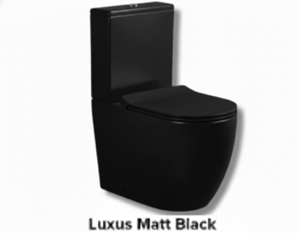 Toilet Set 4Pcs Rs Luxus Matt Black - Featured Image Gemini Generated Image jow1vxjow1vxjow1