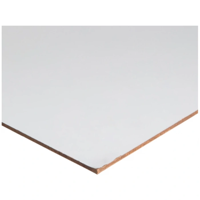 BOARD MASONITE WHITE 1.8 x 2.7 x 3.2mm 700x700 1