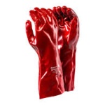 Gloves Pvc Red Elbow 35Cm