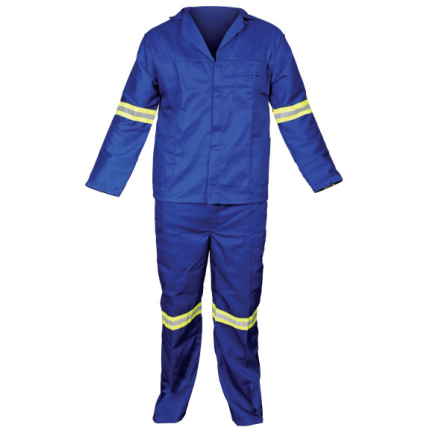 48951 2pc Reflective Royal Blue Overall 1