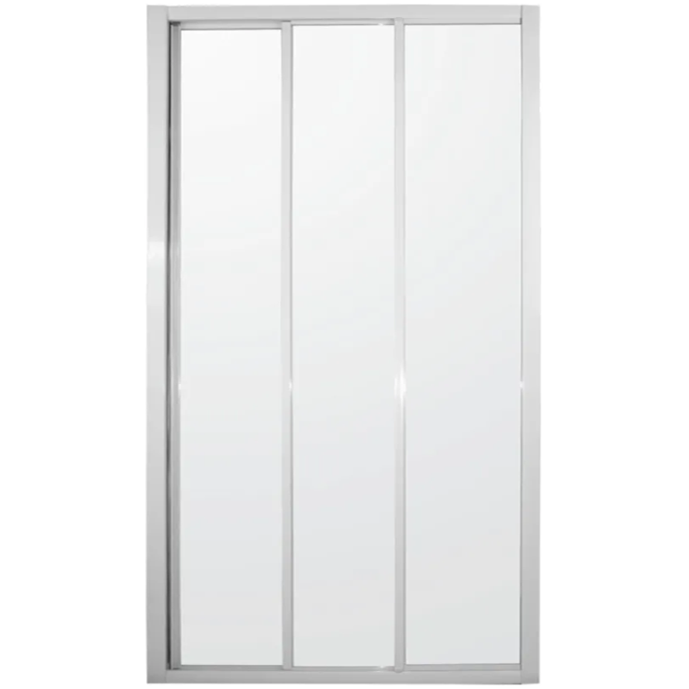 Shower Door Trimatic Valuwin 1100 X 1800 White - Featured Image Shower Door Tri Cg 1100 X 1800 White 768x768 2