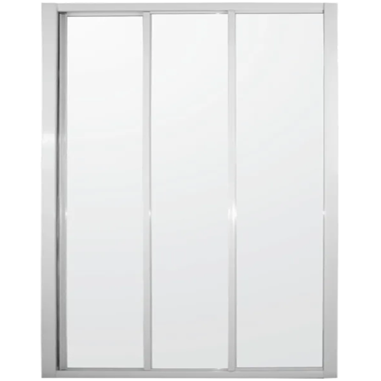 Shower Door Trimatic Valuwin 1500 X 1800 White - Featured Image Shower Door Tri Cg 1500 X 1800 White 768x768 3