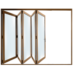Door Aluminium Kni Folding 5 Panel 3.0 x 2.1