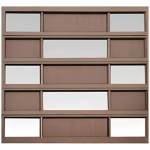 Garage Door Alu Brz 2450 X 2100 002 W/Fitting
