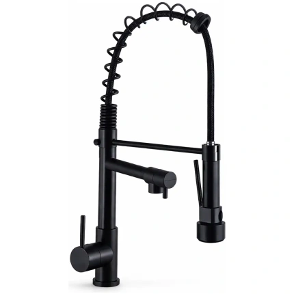 Sinkmixer D/Type Rs Relish Spring M/Blk 3615