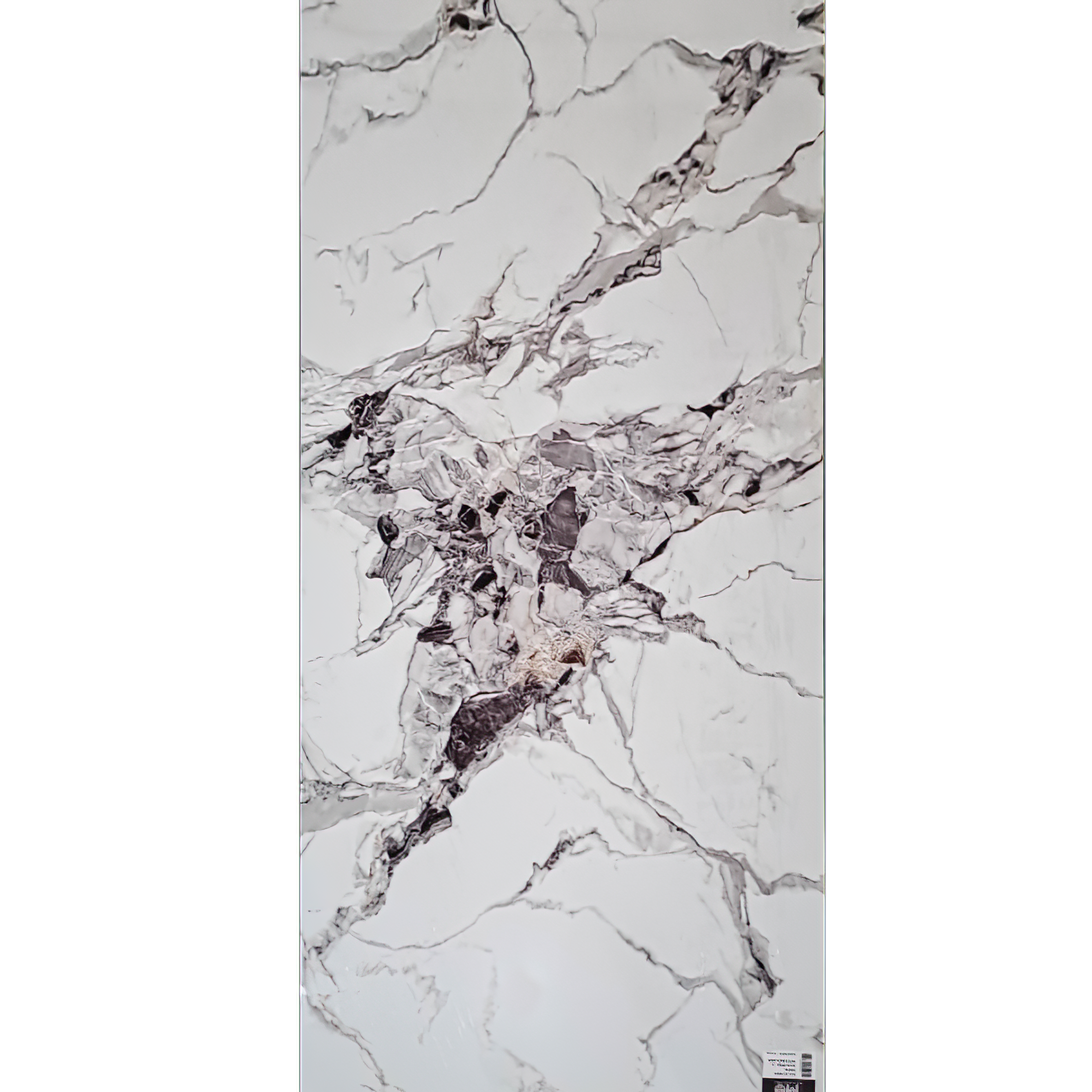 Wall Sheet 1.2 X 2.7 Mtr Uv Marble Sheet Panda Wht - Featured Image PANDA WHITE A F02378 1 600x600 1