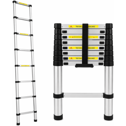Ladder Alu Telescopic 3.8M